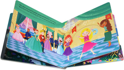 美人鱼 英文原版绘本 Little Mermaid First Stories 童话篇 纸板操作机关书 亲子互动故事书 BUSY系列 英文版儿童英语启蒙认知 商品图1