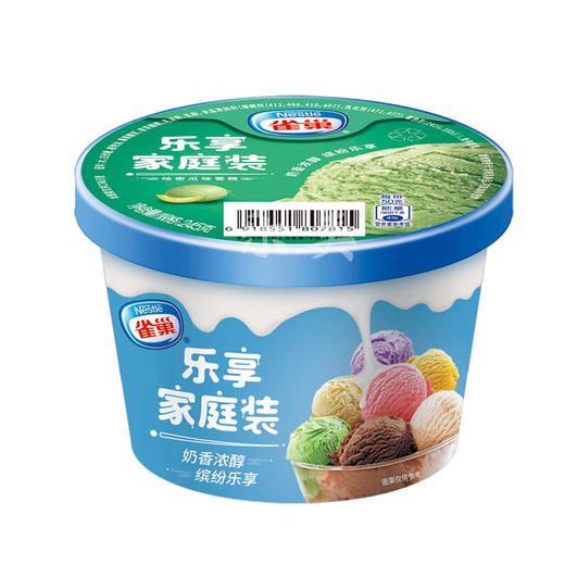 雀巢家庭装0.5l雪糕香草味/巧克力味/芒果味/哈密瓜味家庭装雪糕255g 商品图6