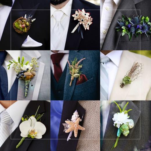 高级进口花胸花设计 商品图7