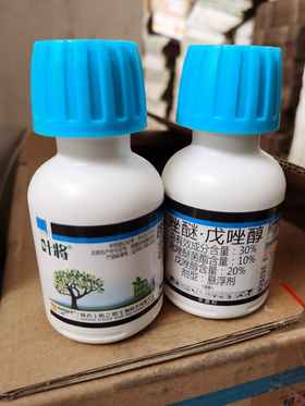 叶将30%戊唑醇吡唑醚菌酯悬浮剂