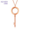 时光印记18K玫瑰金钻石钥匙项链DN046301 商品缩略图2