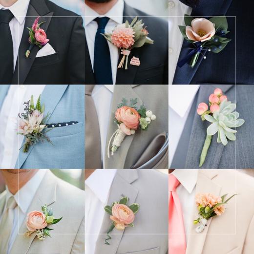 高级进口花胸花设计 商品图1