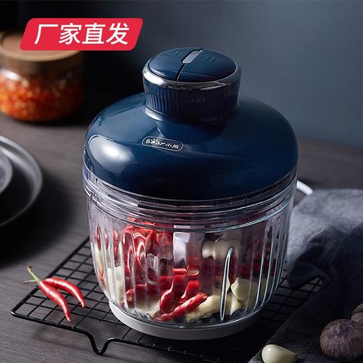小熊（Bear）绞肉机家用电动玻璃剥蒜多能料理机绞馅机碎肉打肉机切菜搅拌机 QSJ-D03C1产地直发  商品图0