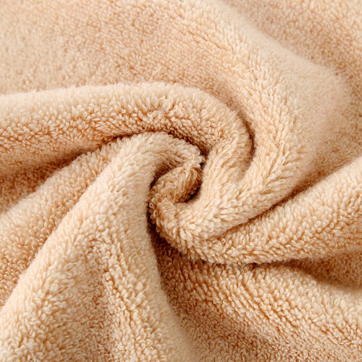 素道天然有机彩棉提花大方巾 洗脸大方巾 舒适蓬松方巾 商品图1