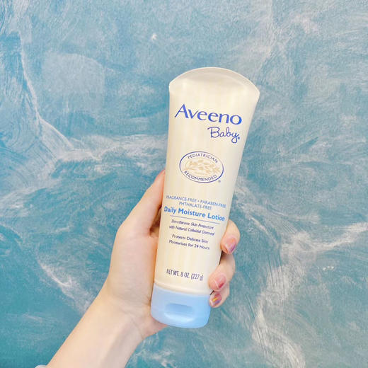 Aveeno儿童面霜滋润润肤保湿全身春夏季补水新生婴幼儿宝宝身体乳 商品图0