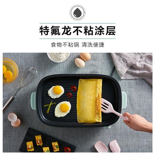 小熊（Bear）电烧烤炉家用多功能料理锅电火锅电煎锅无烟电烤炉 加配三套盘 DKL-D12Z4产地直发  商品图7