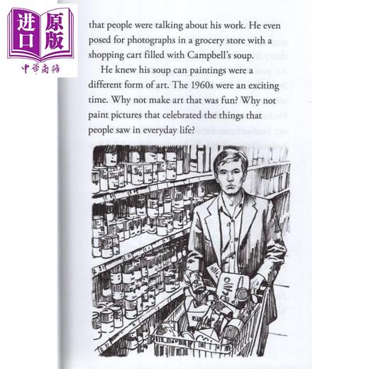 【中商原版】谁是安迪·沃霍尔？Who Was Andy Warhol? 儿童科普文学 章节书 桥梁书 7~12岁 英文原版 小初读物 Who was 系列 商品图3