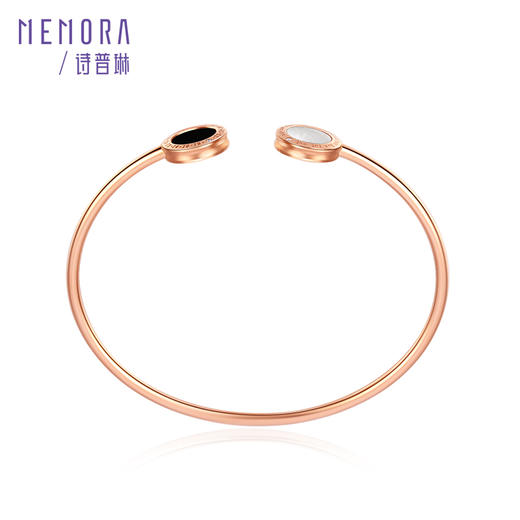 时光印记18K玫瑰金钻石手镯DW017301、DW0173 商品图3