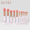 【美妆工具】*10支大理石套刷带筒修容刷散粉刷化妆刷 商品缩略图0