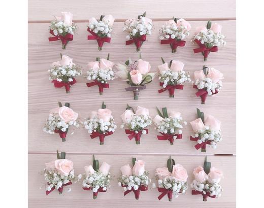 粉色系胸花 商品图4