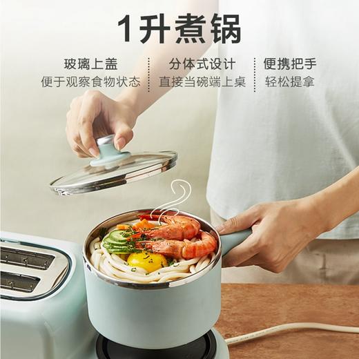 小熊（Bear）多功能锅早餐机吐司机烤面包机三明治机面包机多士炉料理机家用电火锅 DSL-A02H3产地直发 商品图3