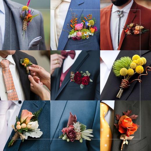 高级进口花胸花设计 商品图2