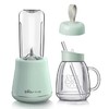 小熊（Bear）便携式榨汁机 家用迷你小型炸果汁机多功能电动榨汁杯料理机搅拌奶昔随行杯 LLJ-D04A1 浅绿色双杯产地直发  商品缩略图6