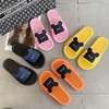 夏季拖鞋女室内外防滑浴室潮流时尚平底外穿熊头拖鞋女ZXH 商品缩略图0