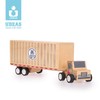 UDEAS品牌小运仓联名木制集装箱卡车储钱罐 商品缩略图0