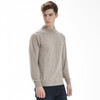 羊绒世家秋冬新款男青年半高领羊绒衫商务休闲套头毛衣宽松针织衫 商品缩略图1