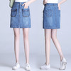 PX-KPMH1611新款韩版时尚气质修身高腰牛仔半身裙TZF 商品缩略图0