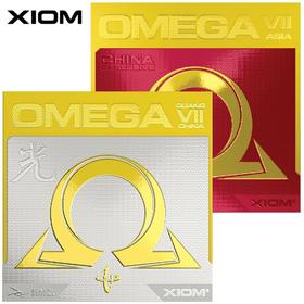 XIOM骄猛OMEGA VII 中国光/中国红 亚洲 欧米茄7专业涩性反胶套胶
