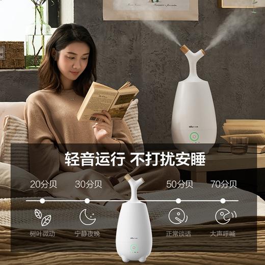 小熊 (Bear) 加湿器5升大容量 空气净化器 除菌睡眠功能 卧室客厅可用小米白JSQ-E50P1产地直发 商品图5
