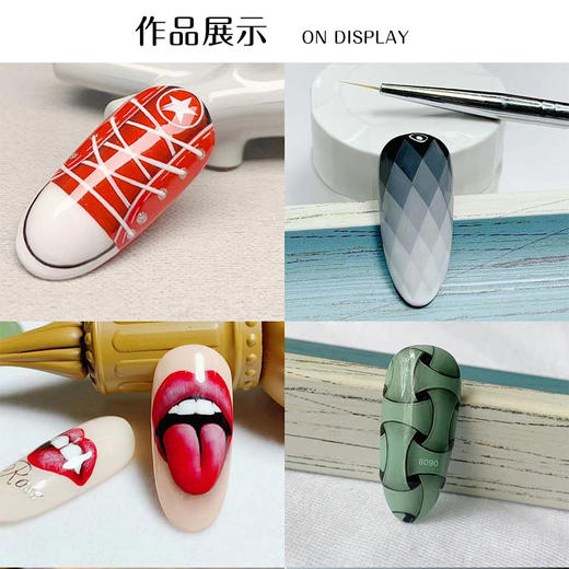 DYDS加稠彩绘胶12色套装（一笔成型）11号银.12号金 商品图2