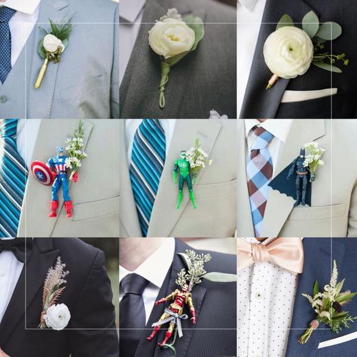 高级进口花胸花设计 商品图3