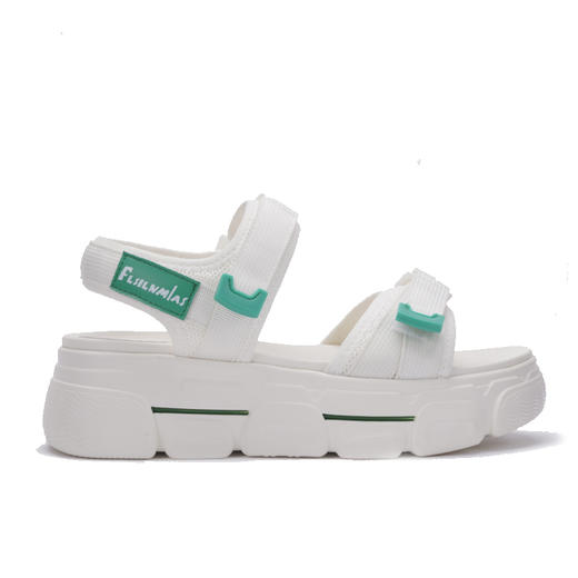 西村名物夏季新品厚底撞色时尚凉鞋T20BG23801 商品图0