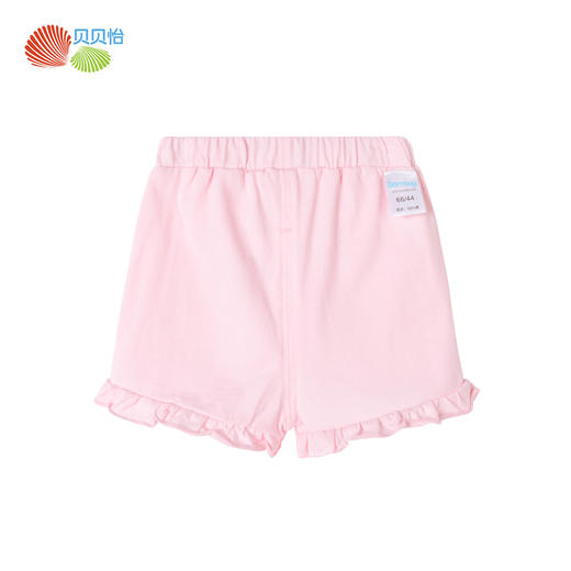 贝贝怡女童洋气短裤2020夏装新款大童宝宝薄款外穿纯棉裤子打底裤 商品图5