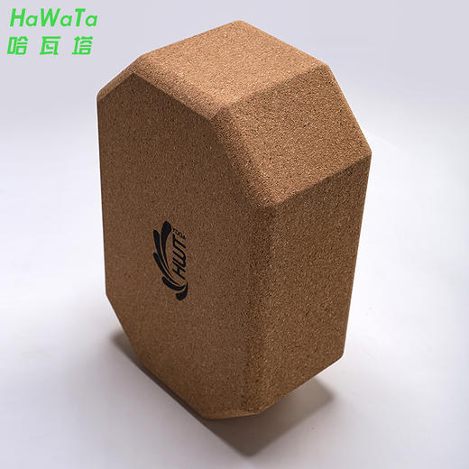 HWT软木砖艾杨格专业八角瑜伽砖初学者适用砖加宽加大高密度砖 商品图2
