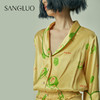 睡衣印花套装SANGLUO桑罗桑蚕丝绸家居服女 商品缩略图3