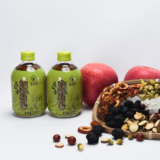 京味儿酸梅汤 古法熬制 火锅搭配 无香精 无防腐剂 300mlx12瓶 商品图3