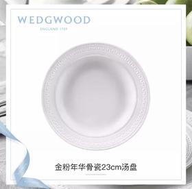 WEDGWOOD玮致活意大利浮雕骨瓷23厘米汤盘意面碗礼盒5C104005105