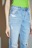 Miss Sixty2020夏季新款纯棉破洞印花直筒牛仔裤子女602JJ3300000 商品缩略图1