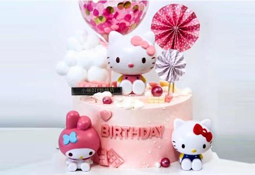 超高颜值Kitty猫主题蛋糕（儿童主题蛋糕） 商品图0