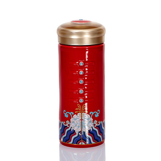 吉星款锦上添花随身杯  330ml双层 商品图3