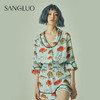 睡衣印花套装SANGLUO桑罗桑蚕丝绸家居服女 商品缩略图1