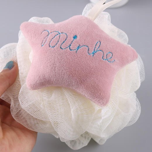 HP-沐浴球大号超柔可爱星星浴花洗澡搓背起泡洗浴网红ZXH 商品图2