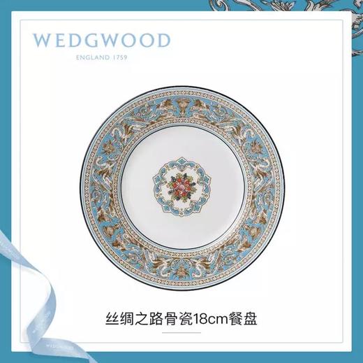 WEDGWOOD玮致活丝绸之路18cm餐盘骨瓷盘子餐具礼盒50102601007 商品图0