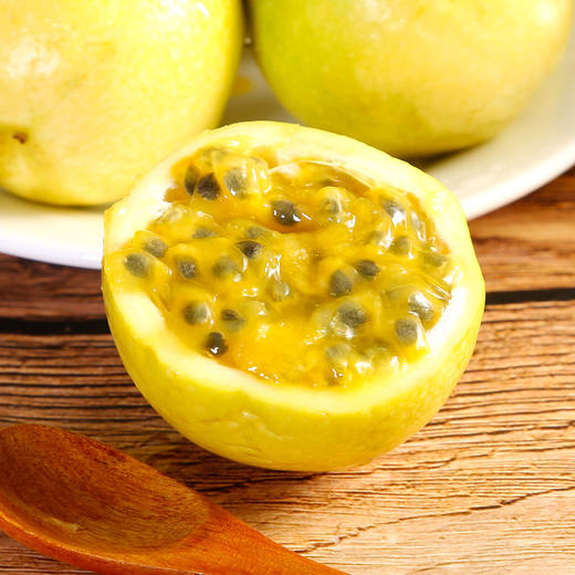 钦蜜9号黄金百香果，9分甜1分酸，熟透口味接近纯甜 商品图3