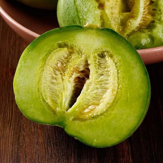 头茬绿宝石脆皮甜瓜 2/5斤装  中大果 商品图8