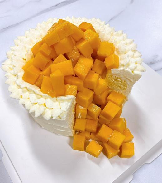 季节限定奶油芒果蛋糕仅限深圳市内配送