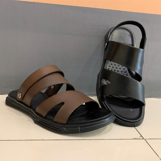 西村名物春夏新品男士凉鞋舒适休闲X19BR22581 商品图0