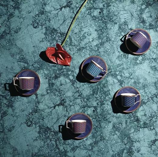 WEDGWOOD玮致活拜占庭蓝色马克杯骨瓷杯子欧式茶水杯礼盒40024218 商品图4