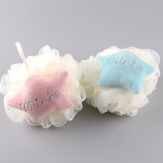 HP-沐浴球大号超柔可爱星星浴花洗澡搓背起泡洗浴网红ZXH 商品图3