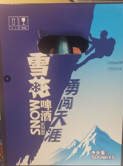 【19.9元/箱】雪花勇闯天涯啤酒（箱）500ml*6瓶（050103402） 商品图2