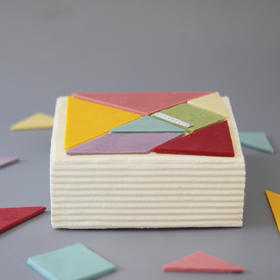 「奇巧蛋糕」巧克力七巧板 · 好吃好玩