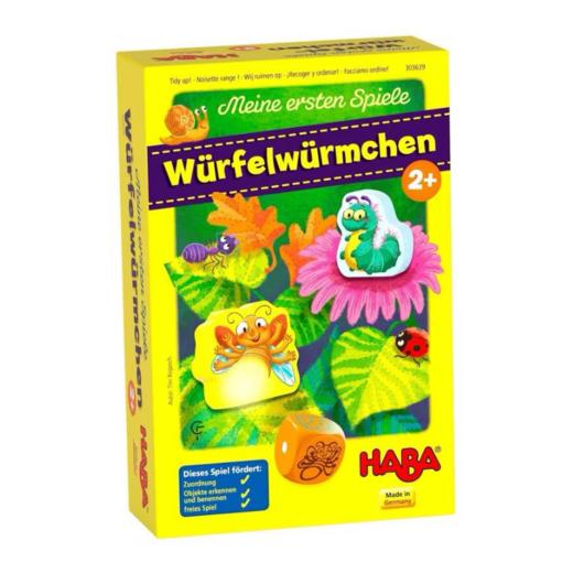 【集石桌游】爬虫游戏 附中文游戏说明 Meine ersten Spiele: Würfelwürmchen 商品图0