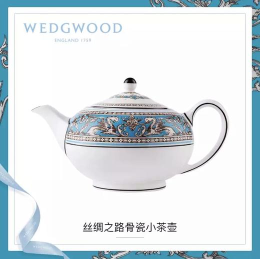WEDGWOOD玮致活丝绸之路600ml小茶壶骨瓷咖啡壶礼盒50102606980 商品图0