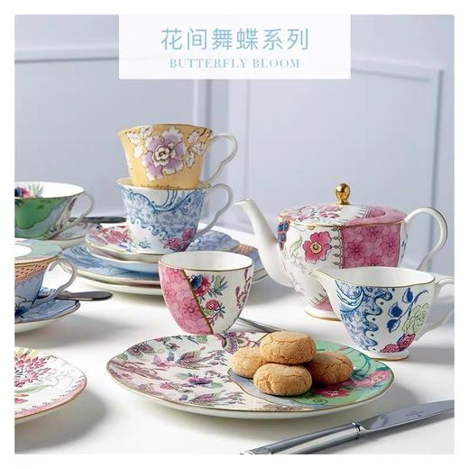 WEDGWOOD玮致活花间舞蝶20cm盘子四件组骨瓷餐盘餐具欧式礼盒套装5C107800053 商品图3
