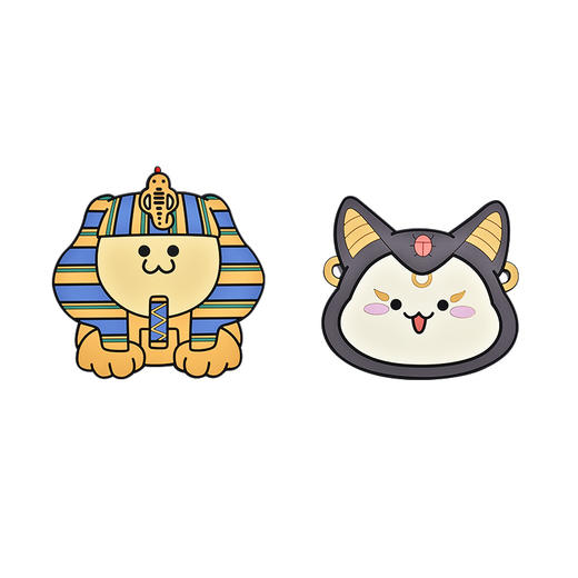 创意杯垫 大英博物馆x萌力星球联名埃及系列软胶杯垫套装 商品图4