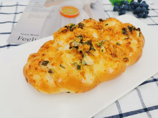 福州分店-香葱肉松面包 商品图0